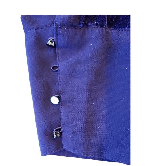 Laura Collection !X blue‎ shirt with fancy buttons - Picture 6 of 7